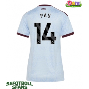 Aston Villa Pau Torres #14 Tredje Tröja Kvinnor 2026-27 Kortärmad